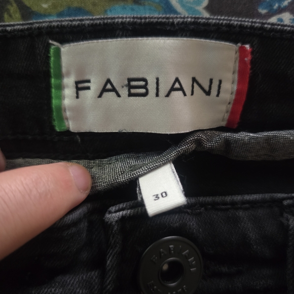 Sasha Fabiani Men's Dark Jeans - Picture 5 of 5